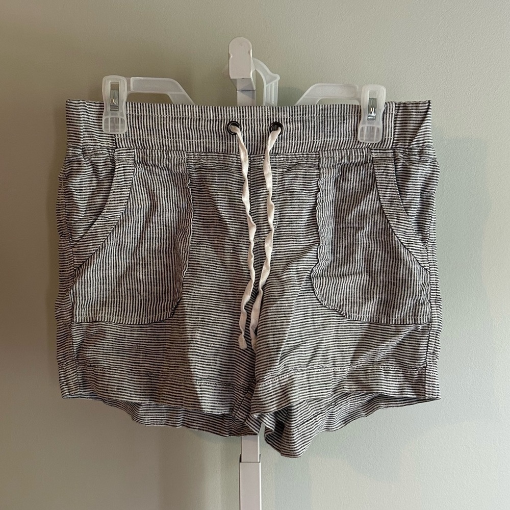 Athleta Striped Casual Shorts